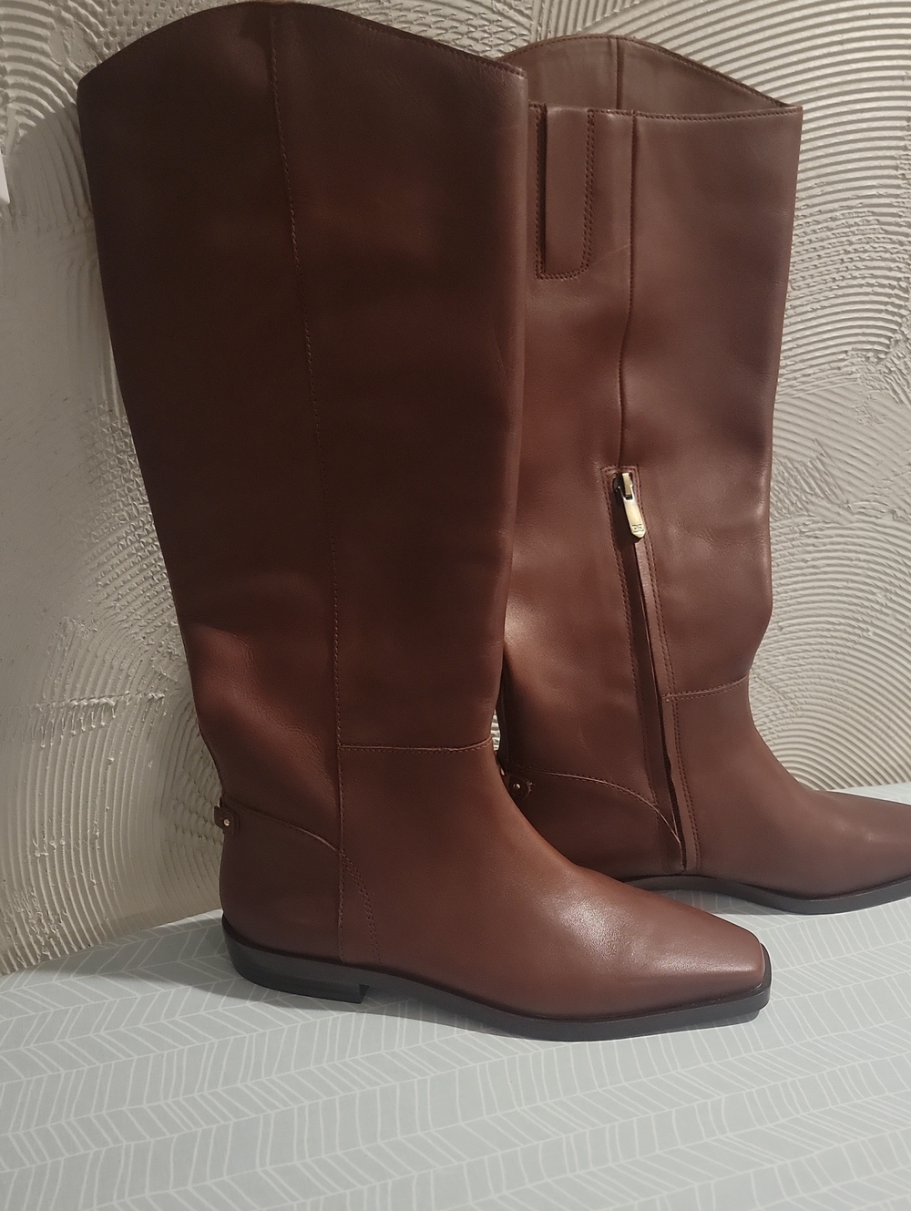 Sam Edelman Tall Brown Leather Over-the-Knee Boots
